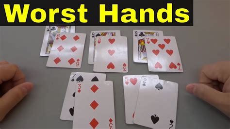 poker hands best to worst
